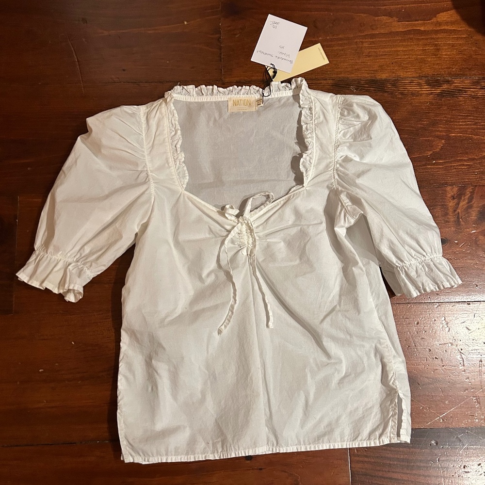 Nation LTD Bernadette Blouse Size XS